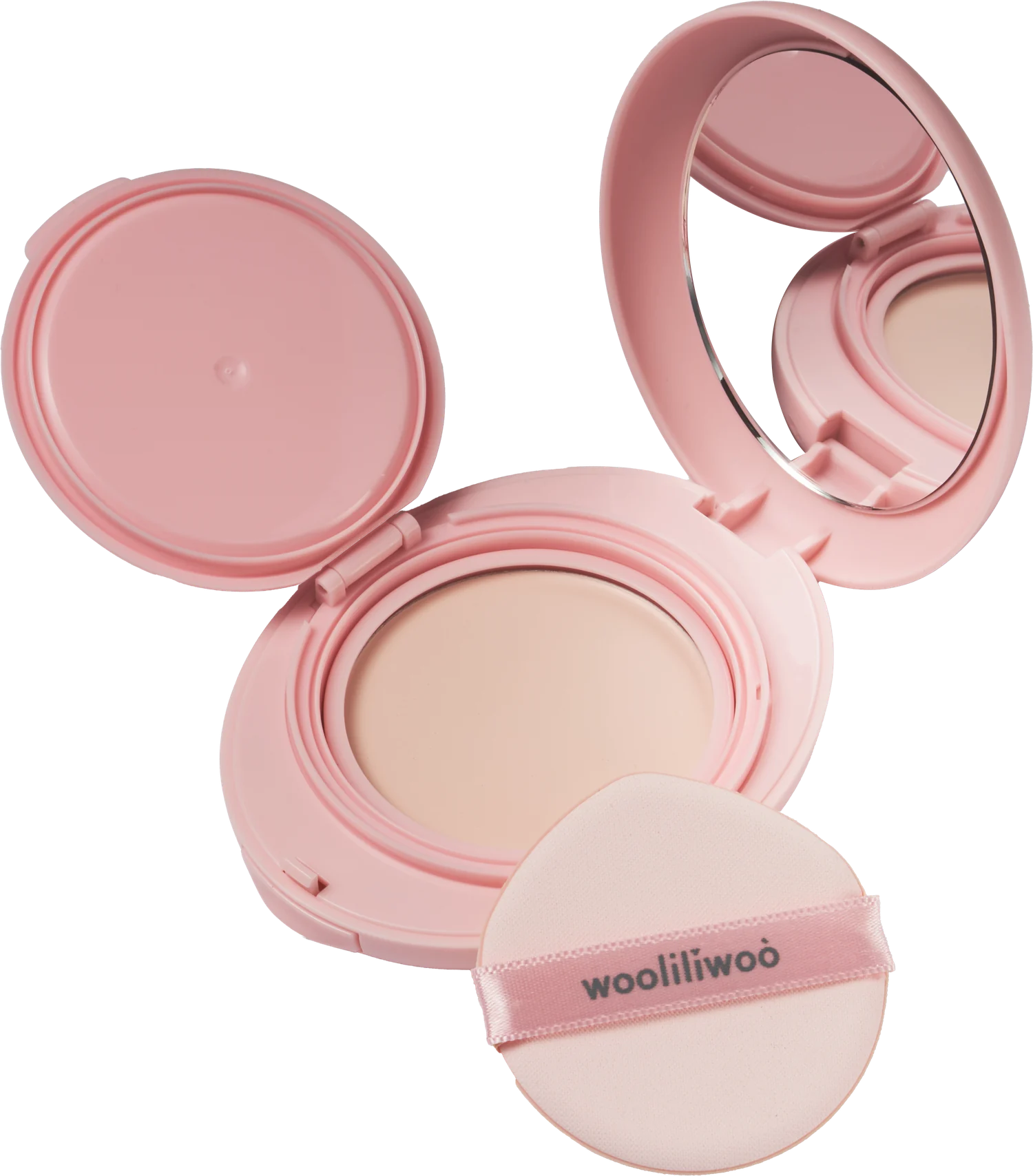 Compact with refill pan